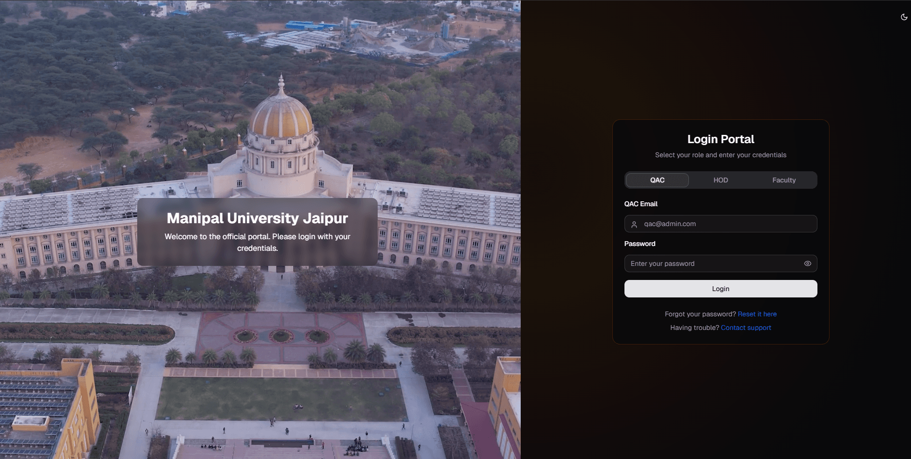 University ERP System
